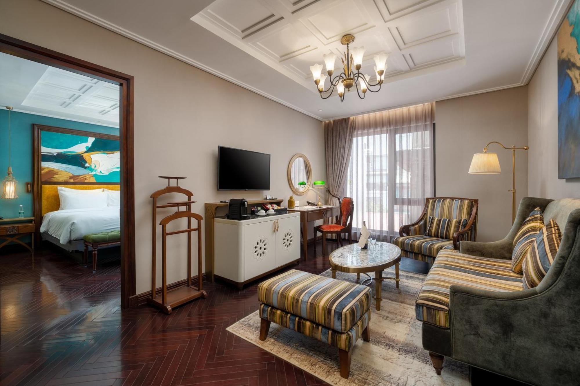האנוי Peridot Grand Luxury Boutique Hotel מראה חיצוני תמונה Suite